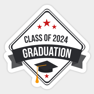 Class Of 2024 Graduation Sticker